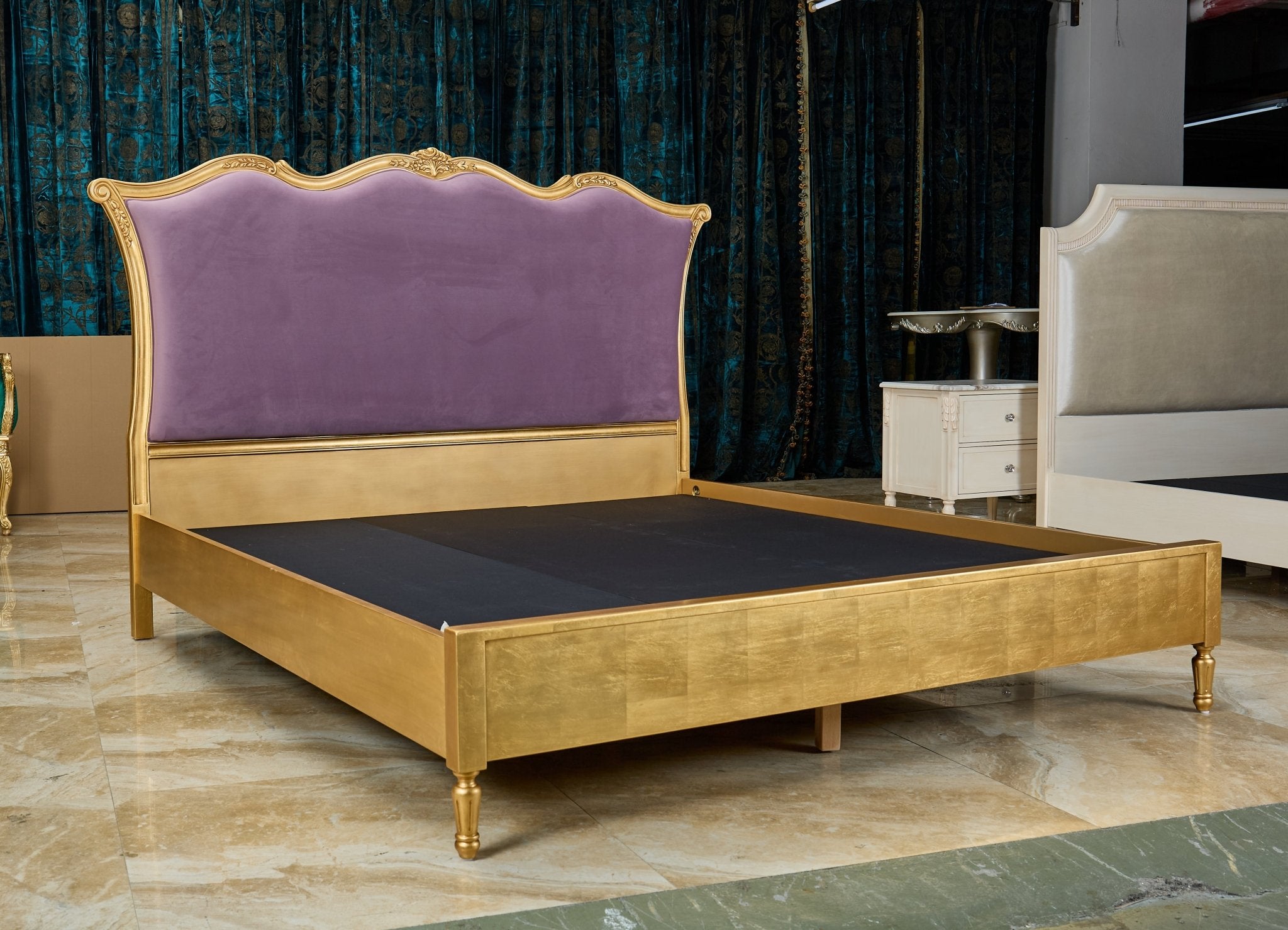 French Bed B - 2504 - RITONG HOME Furnishing
