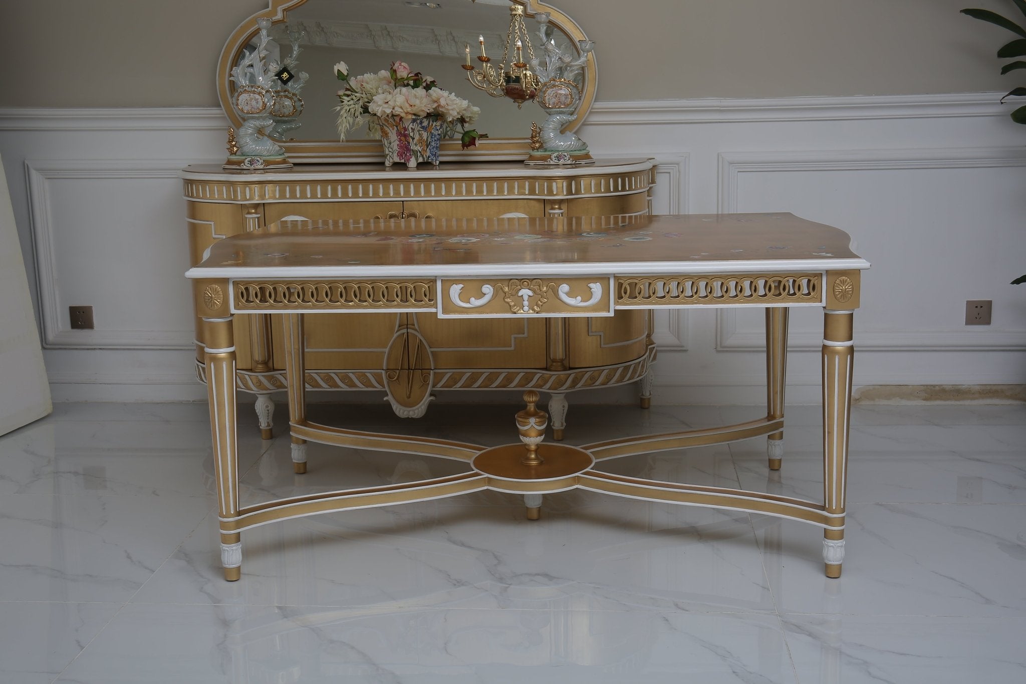 French Dining Table D - 087 - RITONG HOME Furnishing