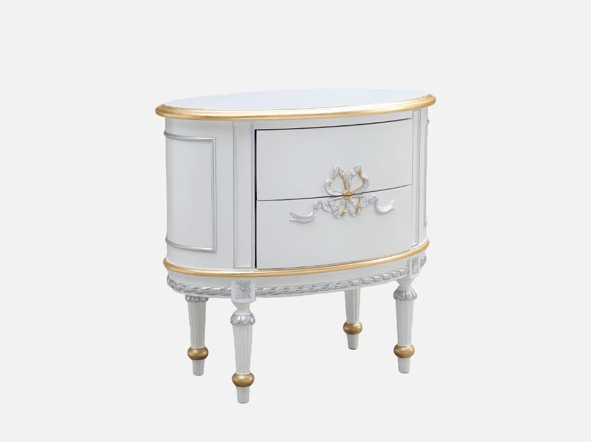 French Gold Nightstand N - 078 - 1 - RITONG HOME Furnishing