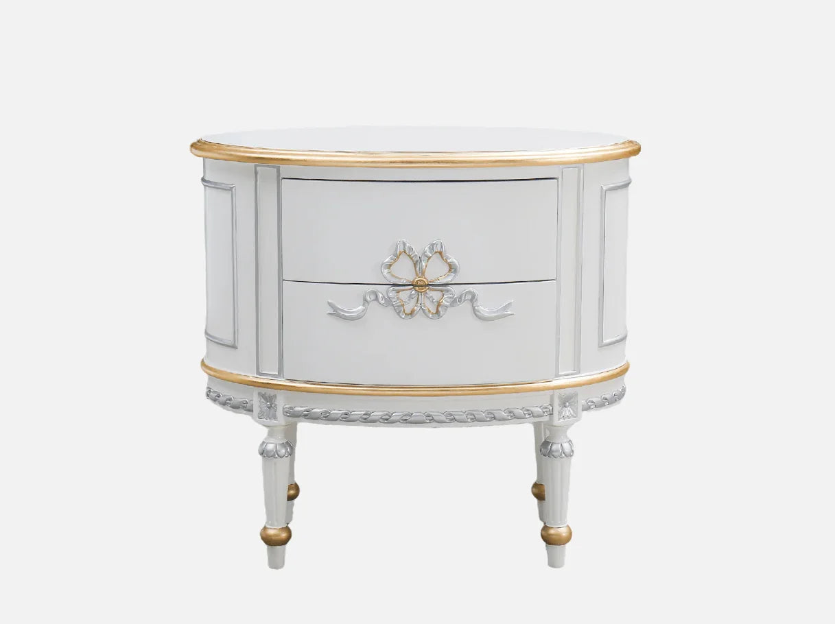 French Gold Nightstand N - 078 - 1 - RITONG HOME Furnishing