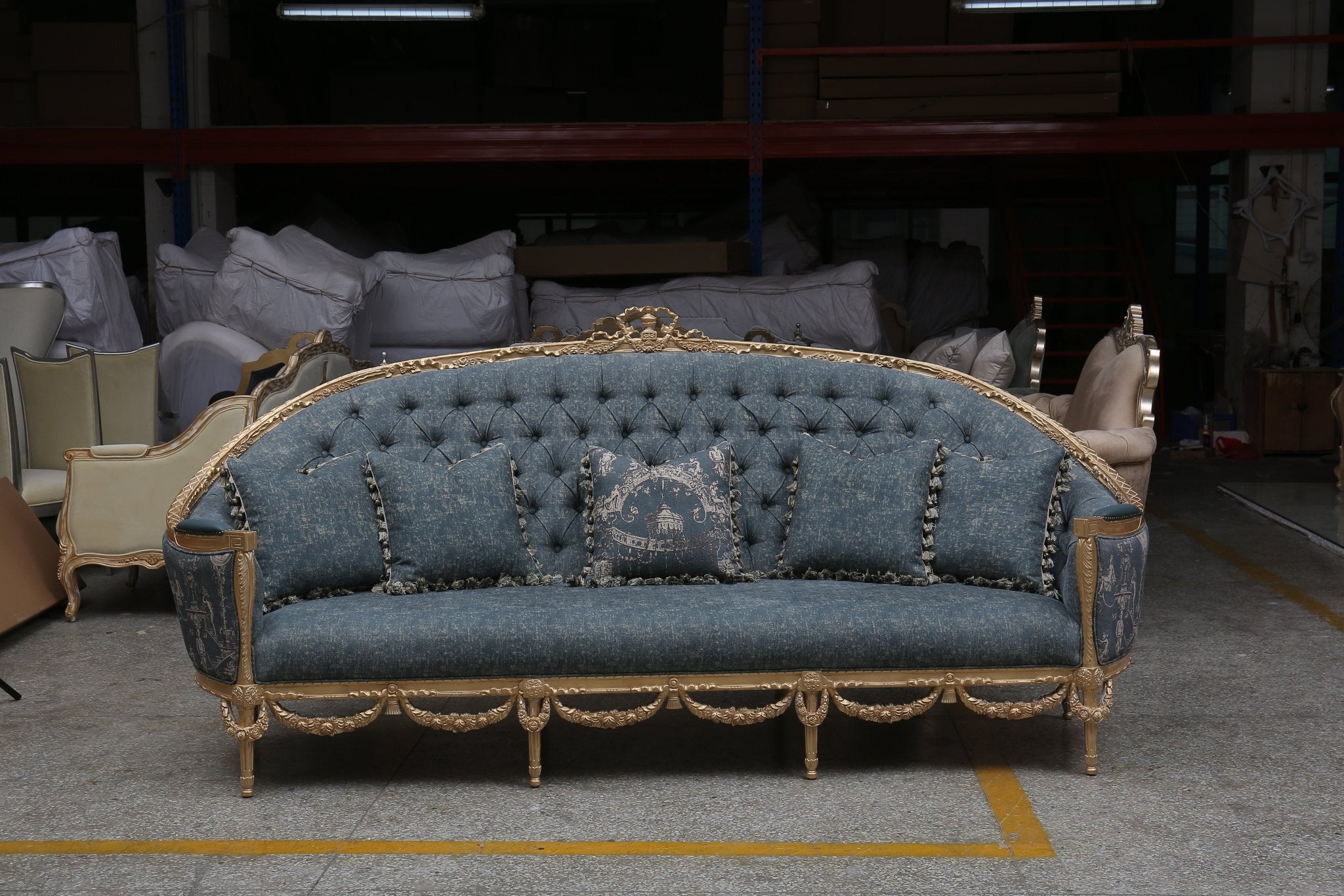 French Sofa S - 089 - RITONG HOME Furnishing
