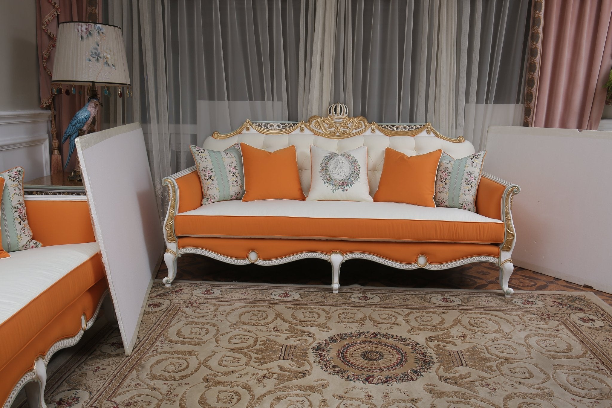 French Sofa S - 1183 - 3 - RITONG HOME Furnishing